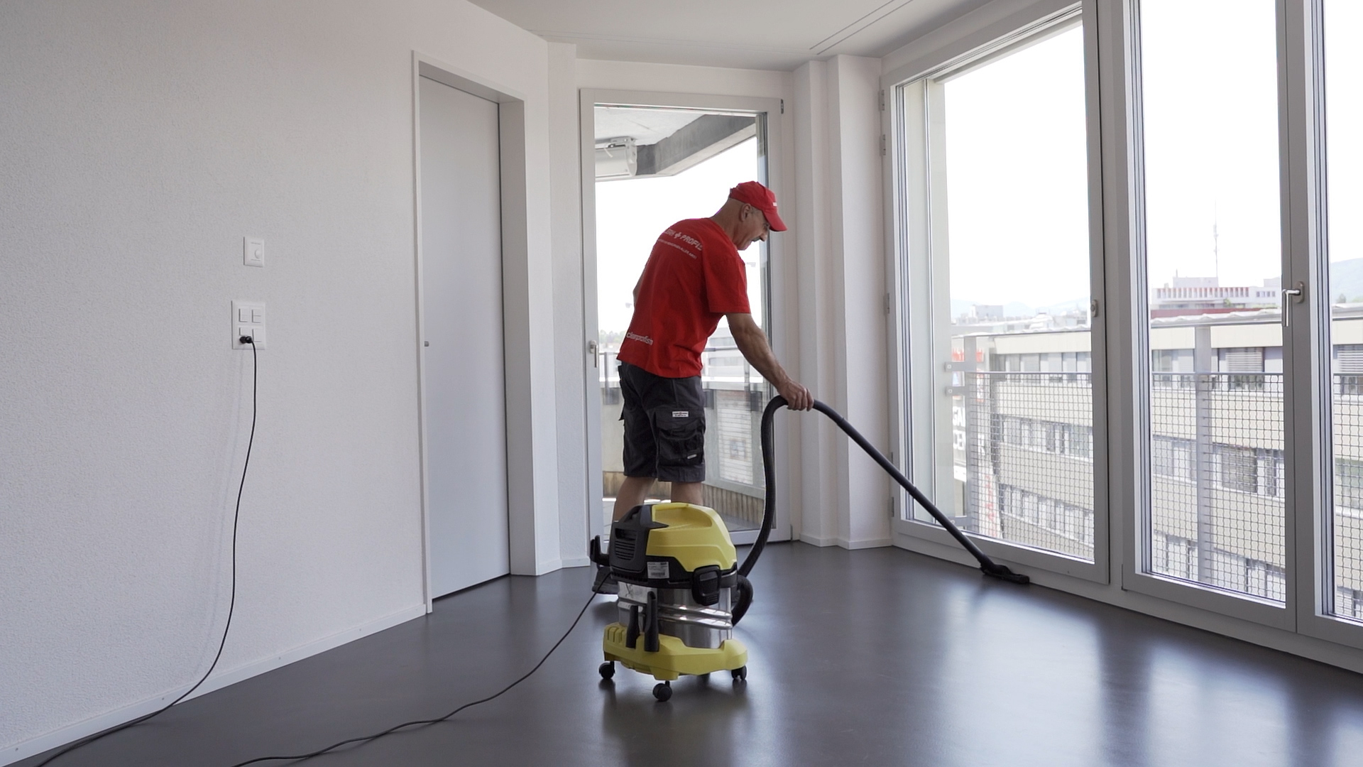 Wohnzimmer Reinigung